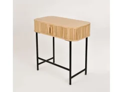 Consola 79,5x79,5x40 cm madera natural Florencia FL03