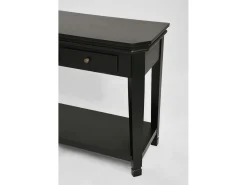 Consola 128x80x40 cm negra Cesena CE012