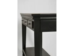 Consola 128x80x40 cm negra Cesena CE012