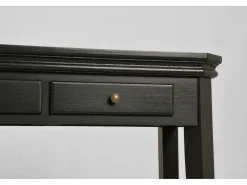 Consola 128x80x40 cm negra Cesena CE012