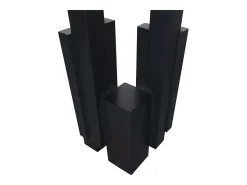 Consola 120x80x30 cm negra modig m20-120