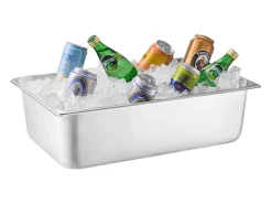 Contenedor de Exhibición Alimentaria de Mostrador SucceBuy, con Plato de 5 Recipientes de Condimentos