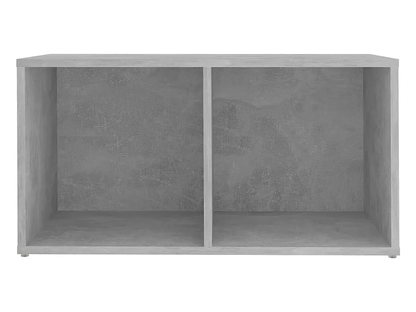 Cootehall Mueble para TV madera contrachapada gris hormigón 72x35x36,5 cm