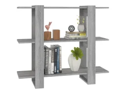Corydon Estantería/divisor de espacios gris Sonoma 100x30x87 cm