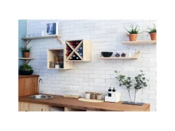 Cubo de almacenamiento Dinamic Simple de pino macizo