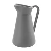 Cubo de basura de cocina de 5L gris guijarro con asa y pico vertedor