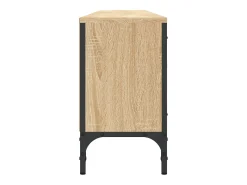 Dalton Mueble de TV cajón madera ingeniería roble Sonoma 200x25x44 cm