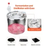 Destilador de Alcohol SucceBuy Destilador de Aguardiente de 11 L, Kit de Destilación de Agua y Alcohol, Acero Inoxidable