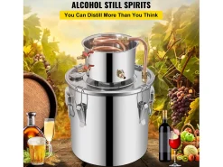 Destilador de Alcohol SucceBuy 12.5 L, Kit Moonshine Still, Destilería de Whisky con Bomba de Agua