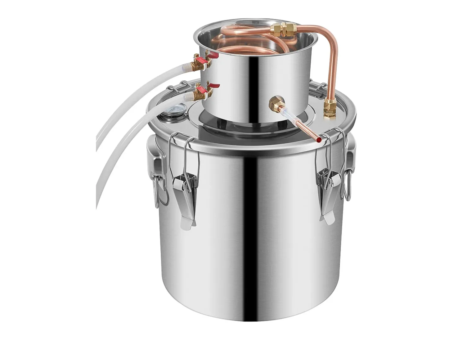 Destilador de Alcohol SucceBuy, 36 L, Fabricación de Whisky, Bomba de Agua, para Organizar Reuniones Familiares y Fiestas Festivas