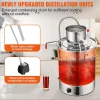 Destilador de Alcohol SucceBuy Destilador de Agua y Alcohol sin Gas de 34 L con Barril Thumper y Bomba de Agua