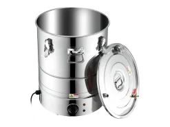 Destilador de Alcohol SucceBuy Destilador de Agua y Alcohol sin Gas de 34 L con Barril Thumper y Bomba de Agua