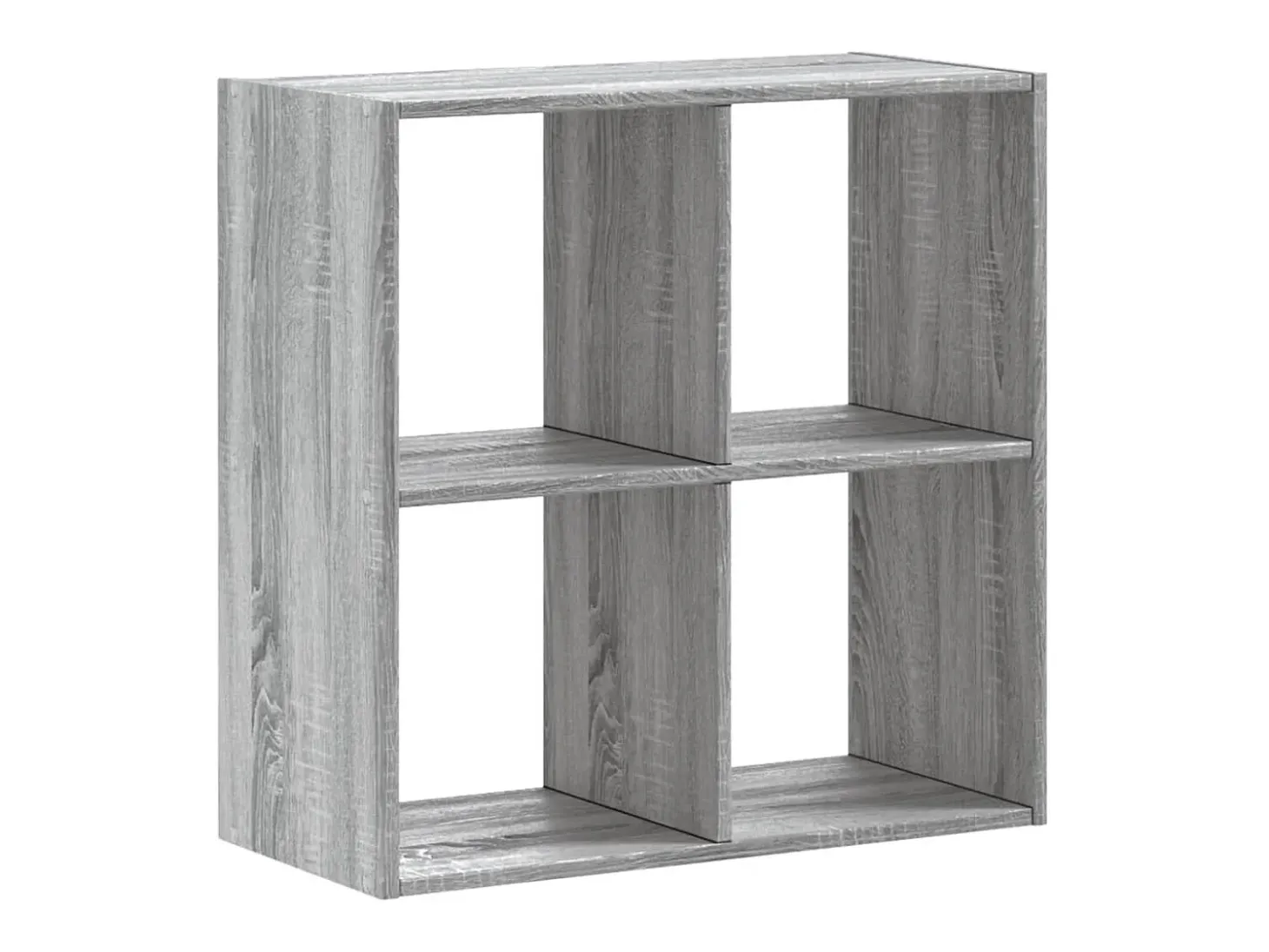 Digna Estantería de madera de ingeniería gris Sonoma 68,5x32x68,5 cm