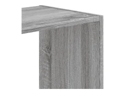 Digna Estantería de madera de ingeniería gris Sonoma 68,5x32x68,5 cm