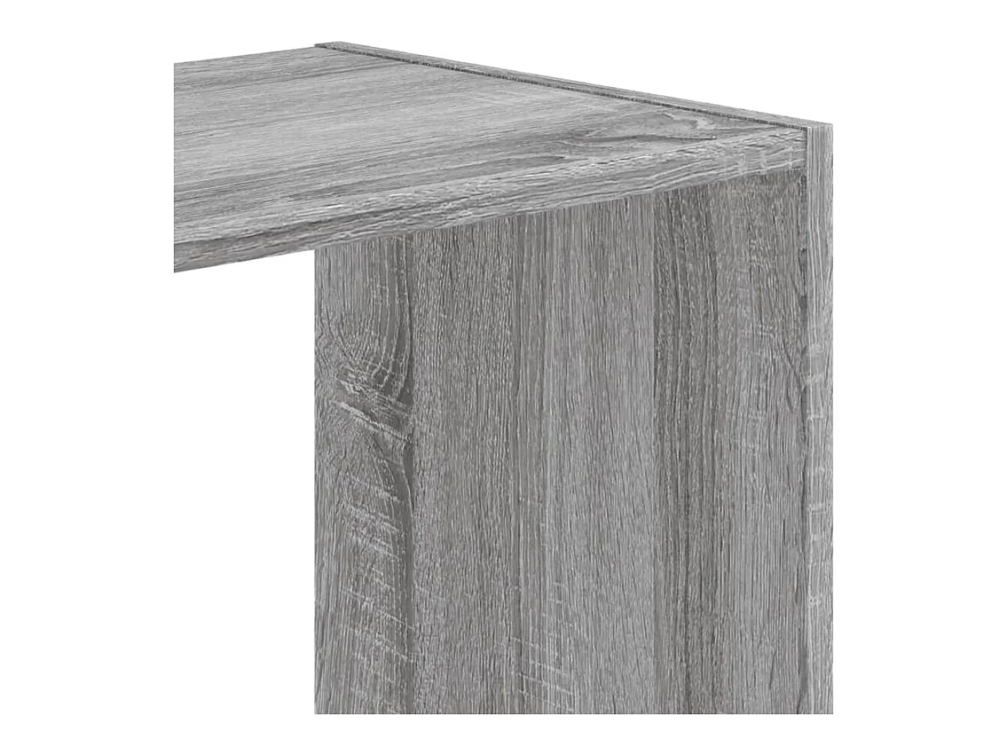Digna Estantería de madera de ingeniería gris Sonoma 68,5x32x68,5 cm
