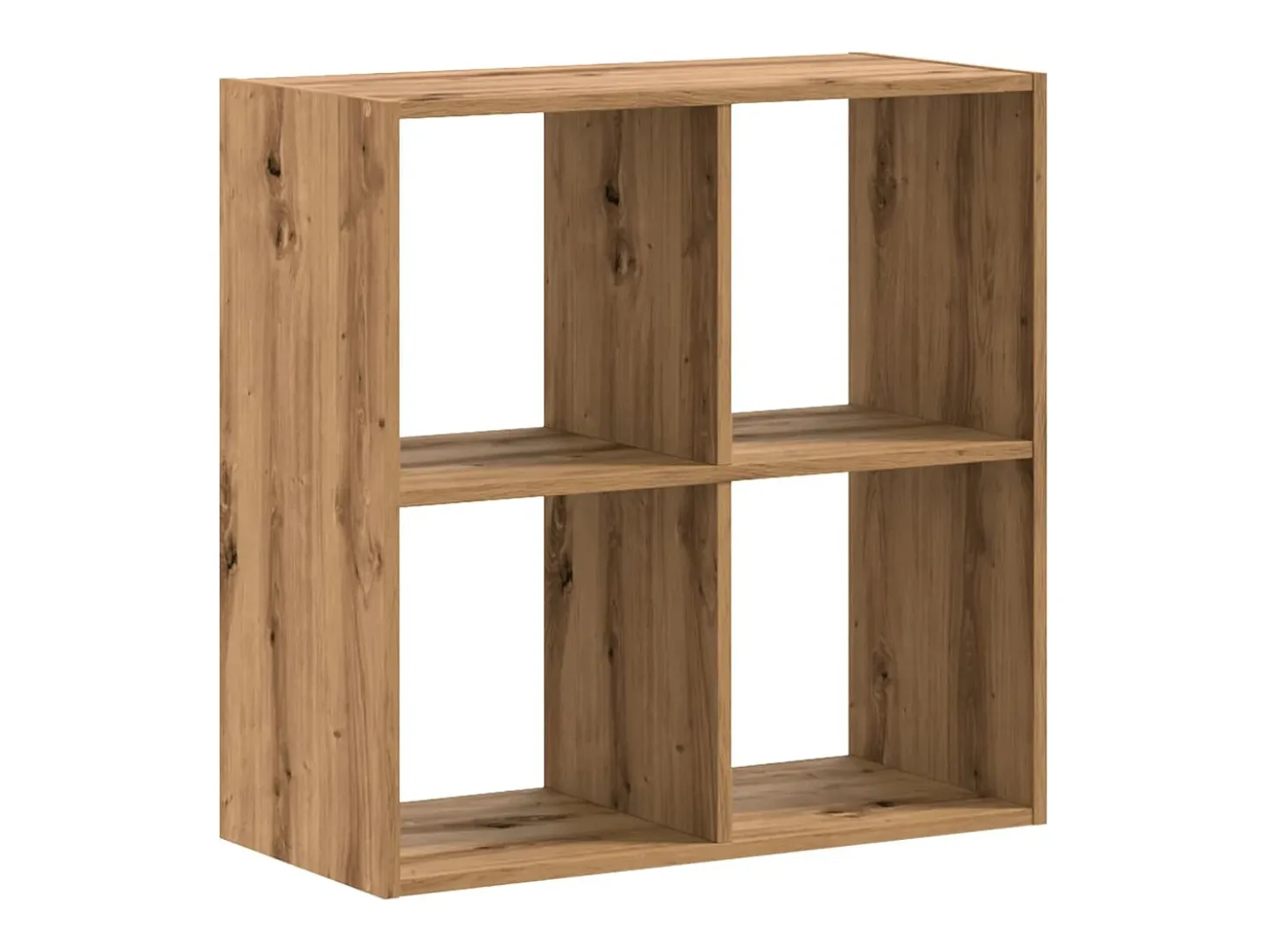 Digna Estantería de madera ingeniería roble artisian 68,5x32x68,5 cm