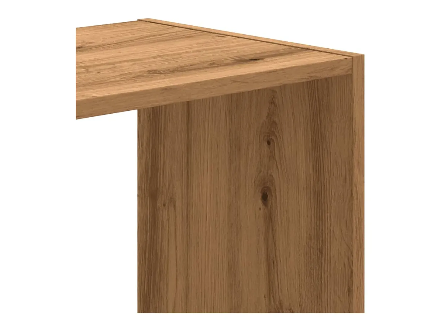Digna Estantería de madera ingeniería roble artisian 68,5x32x68,5 cm