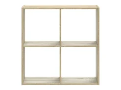 Digna Estantería madera de ingeniería roble Sonoma 68,5x32x68,5 cm