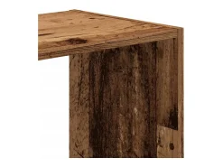 Digna Estantería madera ingeniería color envejecido 68,5x32x68,5 cm