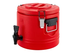 Dispensador de Bebidas SucceBuy Isotérmico 8 L, Fuente de Agua Caliente y Fría No Eléctrica con Grifo, Contenedor Isotérmico de Calidad Alimentaria