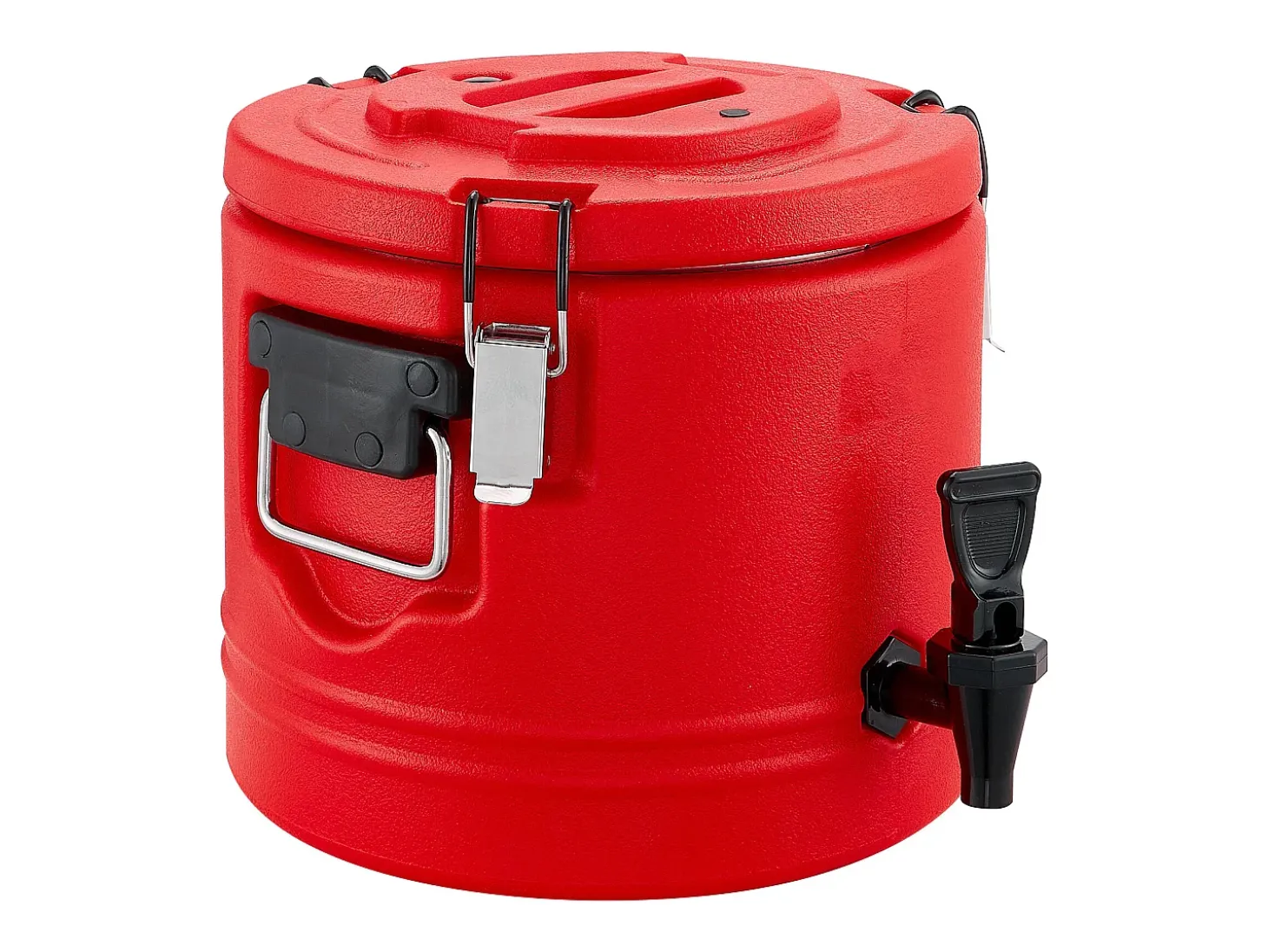 Dispensador de Bebidas SucceBuy Isotérmico 8 L, Fuente de Agua Caliente y Fría No Eléctrica con Grifo, Contenedor Isotérmico de Calidad Alimentaria