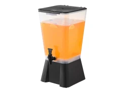 Dispensador de Bebidas SucceBuy, Gran Capacidad de 19 L, Fuente de Agua de Plástico, Dispensador de Agua, Zumo, Limonada y Té Helado, para Café