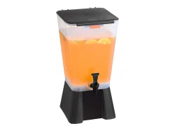 Dispensador de Bebidas SucceBuy, Gran Capacidad de 19 L, Fuente de Agua de Plástico, Dispensador de Agua, Zumo, Limonada y Té Helado, para Café