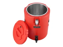 Dispensador de Bebidas, SucceBuy Dispensador de Bebidas con Aislamiento de Acero Inoxidable de 7,6 l, para Bebidas Frías y Calientes
