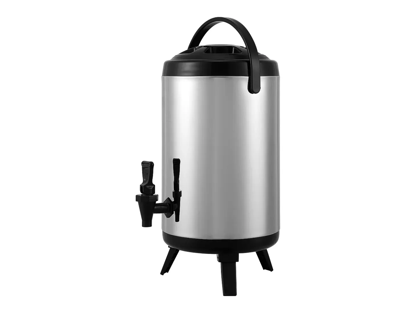 Dispensador de Bebidas, SucceBuy Dispensador de Bebidas de Acero Inoxidable con Aislamiento de 7,6 L