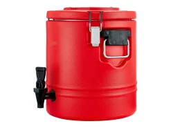 Dispensador de Bebidas SucceBuy Isotérmico 11,4 L, Fuente de Agua Caliente y Fría No Eléctrica con Grifo, Contenedor Isotérmico de Calidad Alimentaria