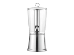 Dispensador de Bebidas SucceBuy, Capacidad 8 L, Fuente de Agua de Acero Inoxidable y Plástico, Dispensador de Zumos, Limonada, Té Helado, Cafés