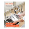 Dispensador de Bebidas SucceBuy, 12 L, Fuente de Agua Caliente y Fría de Acero Inoxidable, Dispensador de Té, para Café