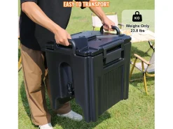 Dispensador de Bebidas, SucceBuy Dispensador de Bebidas con Aislamiento de Grado Alimenticio de 38 L