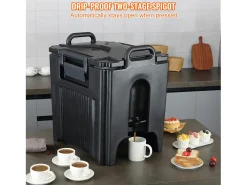 Dispensador de Bebidas, SucceBuy Dispensador de Bebidas con Aislamiento de Grado Alimenticio de 38 L