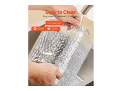 Dispensador de Bebidas SucceBuy, Gran Capacidad de 5,5 L, 2 Unidades, Fuente de Agua de Cristal, Dispensador de Agua, Zumo, Limonada, Té Helado, para Café