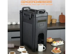 Dispensador SucceBuy de Bebidas Isotérmico de 19 L LDPE de Calidad Alimentaria, para Restaurante y Tienda