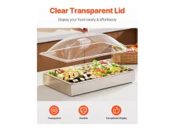 Distribuidor de Especias SucceBuy, con 1 Compartimento y Tapa Curva, 1 Compartimento