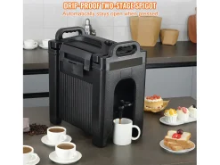 Distribuidor SucceBuy de Bebidas Isotérmicas de 9.5 L, para Bebidas Calientes y Frías, PEBD de Calidad Alimentaria