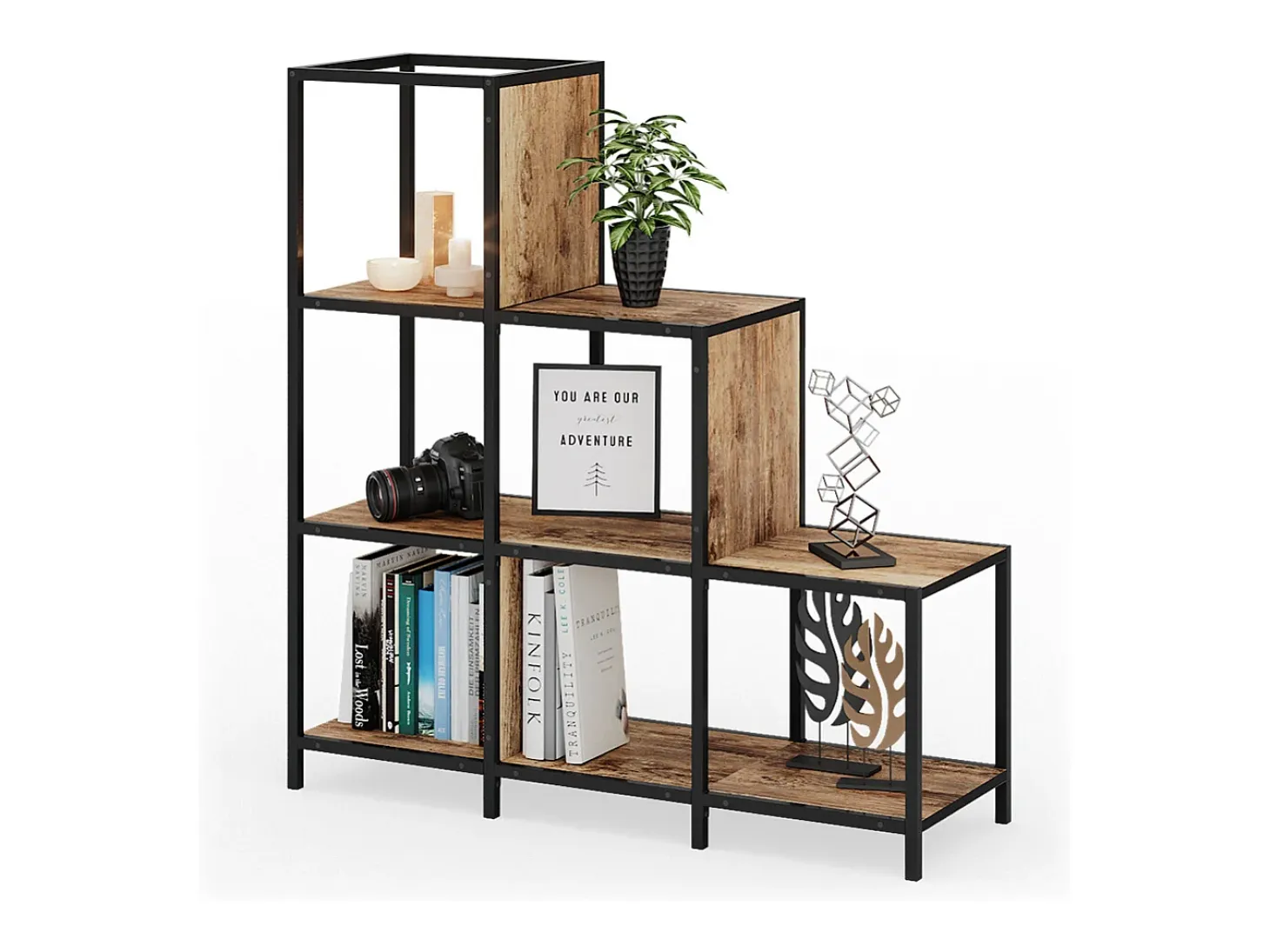 Divisor de ambientes madera antigua 90x30x92 fyrk