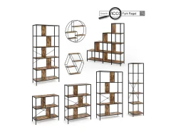 Divisor de ambientes madera antigua 90x30x92 fyrk