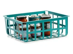 DON HIERRO - Cesta metálica ordenación mediana, multifuncional y decorativa, ZESTA-