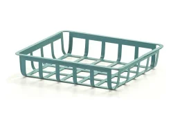 DON HIERRO - Cesta metálica ordenación pequeña, multifuncional y decorativa, ZESTA-