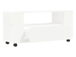 Elli Mueble para TV madera de ingeniería blanco 102x34,5x43 cm