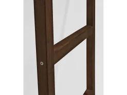 Escalera de madera maciza en tono nogal de 150x41cm - STAIRS - DECOWOOD