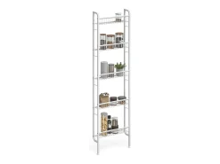 Escalera estantería blanco 44.5x11x160 klivo