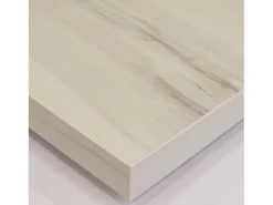 Escritorio Extensible, 99x90x35cm, retractil, Oficina o Estudio, Blanco veteado