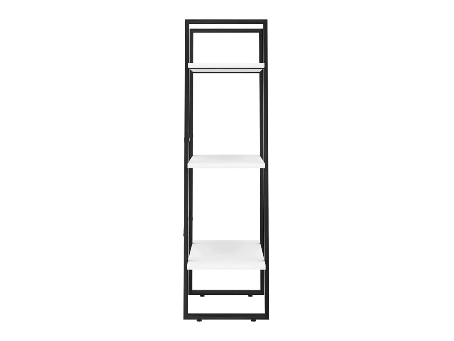Estante almacenamiento madera contrachapada blanco 60x30x105 cm
