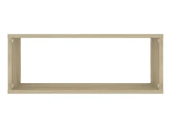 Estante cubo pared 6 uds contrachapado roble Sonoma 60x15x23 cm ES50894