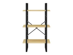Estante de almacenamiento madera maciza de pino 60x30x105 cm
