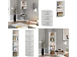 Estante de esquina blanco 40x40x180 fabienne